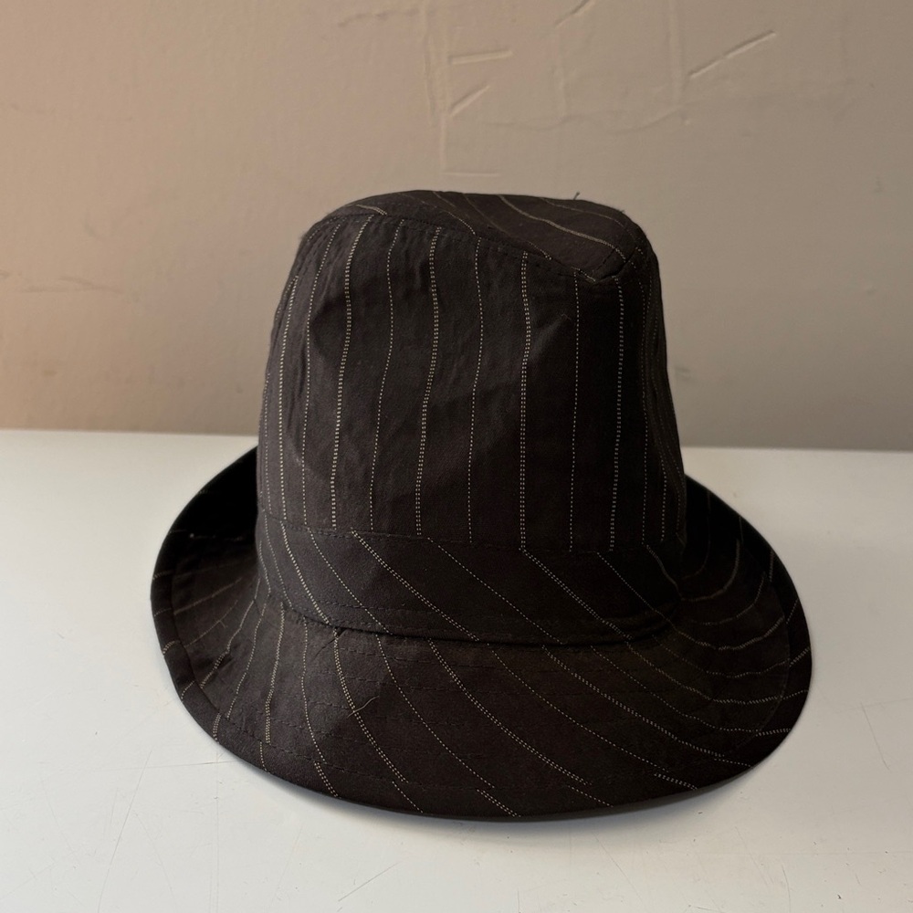 Hat Fedora Pinstripe